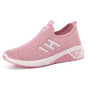 Nanaoutfit Women Fashion Fly Woven Breathable Casual Sneakers