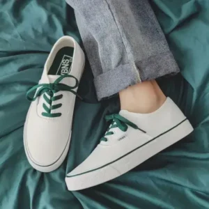 Nanaoutfit Fashion Solid Color Breathable Canvas Shoes