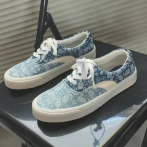 Nanaoutfit Vintage Breathable Printed Canvas Shoes