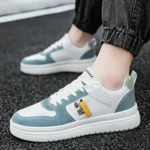 Nanaoutfit Men Fashion Color Matching Low Top Sneakers