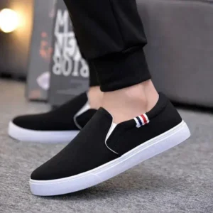 Nanaoutfit Men Casual Breathable Flat Canvas Shoes