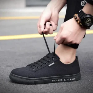 Nanaoutfit Men Casual Canvas Breathable Shoes