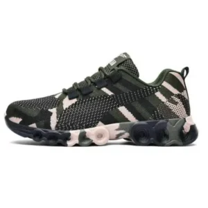 Nanaoutfit Couple Casual Camouflage Pattern Lace Up Design Breathable Sneakers