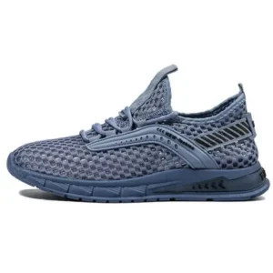 Nanaoutfit Men Casual Breathable Hollow Mesh Soft Sole Sports Shoes