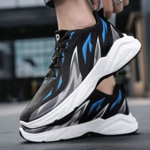 Nanaoutfit Men Fashion Color Matching Breathable Running Sneakers