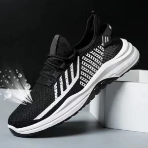 Nanaoutfit Men Casual Breathable Lightweight Running Sneakers