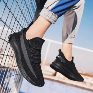 Nanaoutfit Men Casual Lightweight Breathable Mesh Sneakers