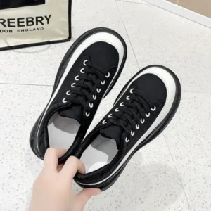 Nanaoutfit Women Fashion Cute Platform Sneakers